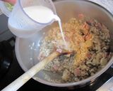 A picture of step 6 of Asparagus and Cheese Risotto from Germany.