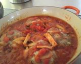 A picture of step 7 of Tomato Sauce Simmered Hamburger Gratin.
