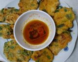 A picture of step 8 of Easy Chinese Chive and Chicken Breast Fritters.