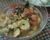 Foto langkah ke 7 dari resep Tumis rolade telur wortel kemangi.