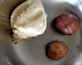 A picture of step 3 of Marble Cookies.
