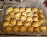 A picture of step 6 of Parmesan Garlic Roasted Baby Potatoes.