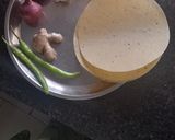 पापड़ की स्वादिष्ट चटपटी सब्जी(Papad ki swadist chatpati sabzi recipe Hindi) रेसिपी चरण 1 फोटो