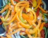 A picture of step 8 of Chicken Fajitas.