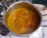 A picture of step 3 of #flavor4 Arhr dal msala tadka...