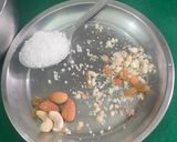 A picture of step 1 of Holi Special ✨ Rajawadi Lassi / Dryfruits Lassi for Holi Celebration 🌈✨.