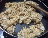 A picture of step 4 of Till & coconut gud patti (chikki).