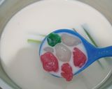 Foto langkah ke 6 dari resep Bubur Cha Cha Kuah Susu.