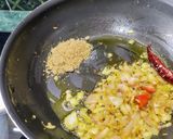A picture of step 3 of Turai(Ridge gourd) Posto(Poppy seeds).