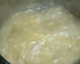 A picture of step 4 of Chicken corn soup.