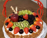 Foto del paso 13 de la receta: Gelatina Canasta con frutas🌺