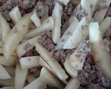 A picture of step 5 of Mexican Picadillo (Ground Beef Stew).