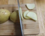 A picture of step 1 of Boursin Au Gratin Potatoes.