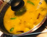 A picture of step 11 of Kolkata Style: Hinger Kochuri or Hing Kachoris with Hing-Potato Curry.