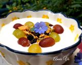 Hình bước làm 1 của món Granola sữa chua nho