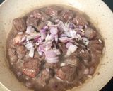 Hình bước làm 4 của món Thịt bò hầm kiểu Nga (гуляш с говядиной)
