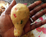 A picture of step 7 of Stuffed sweet potatoe drumsticks.