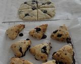 A picture of step 10 of Blueberry and White Chocolate Scones.