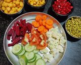 A picture of step 3 of Vegan Buddha Bowl.