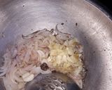 A picture of step 2 of Veg handi biryani.