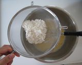 A picture of step 3 of Use Sliced Cheese! Souffle Cheesecake.