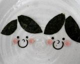 A picture of step 2 of Cute Bento for the Doll Festival!.