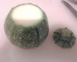 A picture of step 2 of Easy Italian Round Zucchini Stuffed with Meat.