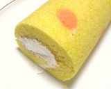 A picture of step 12 of Peach Blossom Roll Cake for Doll Festival.
