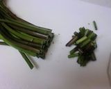 A picture of step 1 of How to Get Rid of the Astringency of Warabi (Bracken Fern) with Baking Soda.