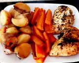 A picture of step 9 of My One Pan Lemon Pepper Chicken Meal #1Potrecipe #Dinner.