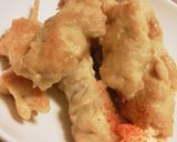 A picture of step 6 of Bite-Sized Snack Chicken Breast Mayo Yakitori.
