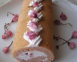 A picture of step 14 of Waiting for Spring Sakura Swiss Roll (Egg- and Dairy-Free).