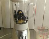 A picture of step 3 of Blueberry Banana Smoothie.