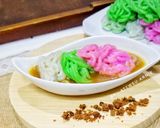 Foto langkah ke 8 dari resep Putu mayang saus kinca gula merah / gula aren jajanan pasar.