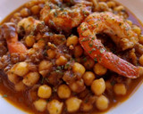 Foto del paso 8 de la receta: Garbanzos estofados con gambas