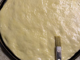 Pizza de cebolla y quesos