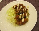 A picture of step 5 of Thinly Sliced Pork and Enoki Mushroom in Gochujang Sauce.