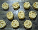 A picture of step 13 of Corn and Mayo Rolls.