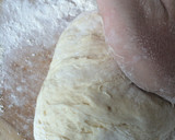 A picture of step 5 of Prosciutto and Mushroom Pizza.