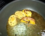 A picture of step 5 of Lotus Root and Sweet Potato Salad with Pear Sauce.
