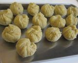 A picture of step 7 of Chestnut Pouches Kuri Kinchaku.