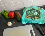 Une image de l'étape 1 de Brick aux légumes et au thon.