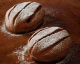 A picture of step 5 of Milk Chocolate Hearth Bread.