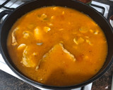 Foto del paso 6 de la receta: Fricandó de filete de cerdo con timbal de patata hervida