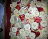 A picture of step 7 of Banana Split Desert.