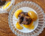 A picture of step 6 of Coconut Zenzai with Kabocha Shiratama.