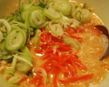 A picture of step 5 of Make in a Pan! Okonomiyaki with Lots of Tempura Crumbs.