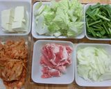 A picture of step 1 of Addictive! Mild Kimchi Jjiage (Korean-style Stew).