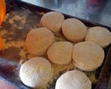 A picture of step 7 of Whole Wheat English Muffins.