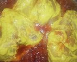 A picture of step 3 of Chicken Tikka karahi.